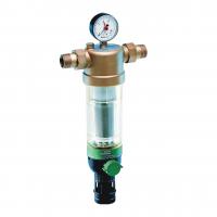 Фильтр с манометром для холодной воды Honeywell F 76S 1" AA